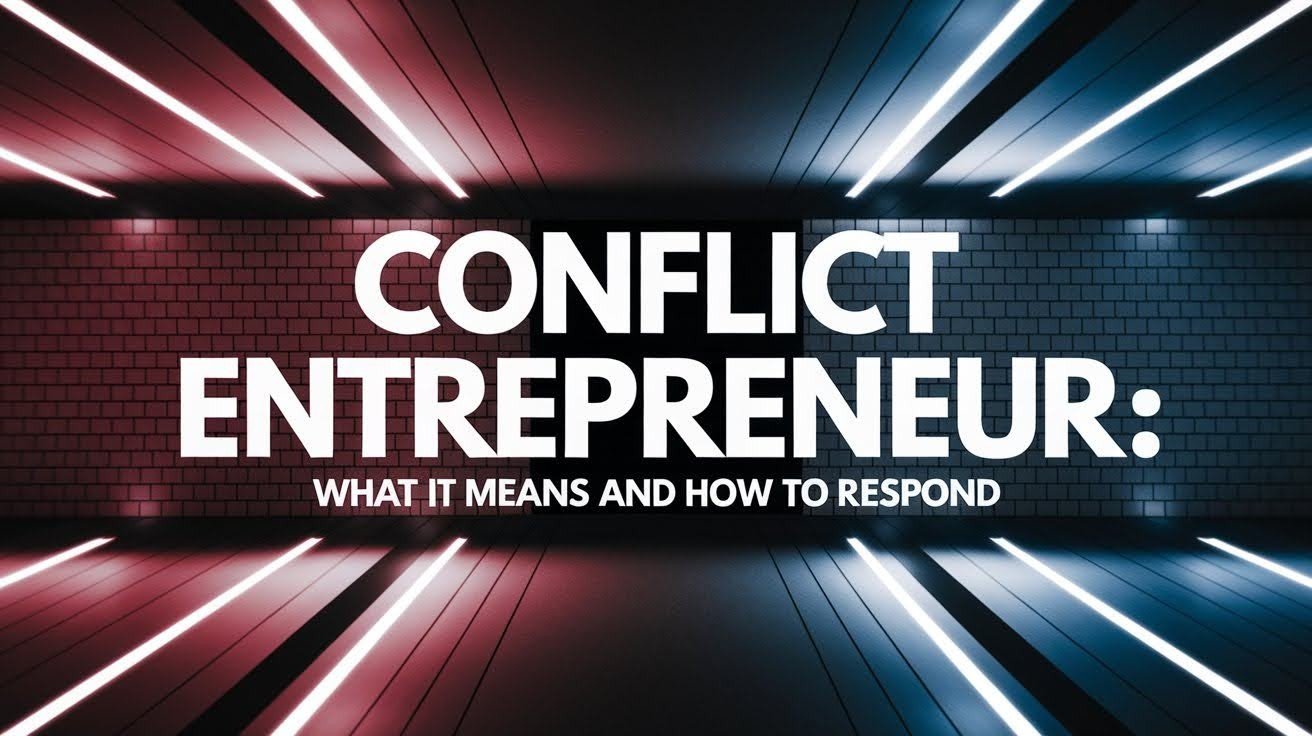 Conflict Entrepreneur